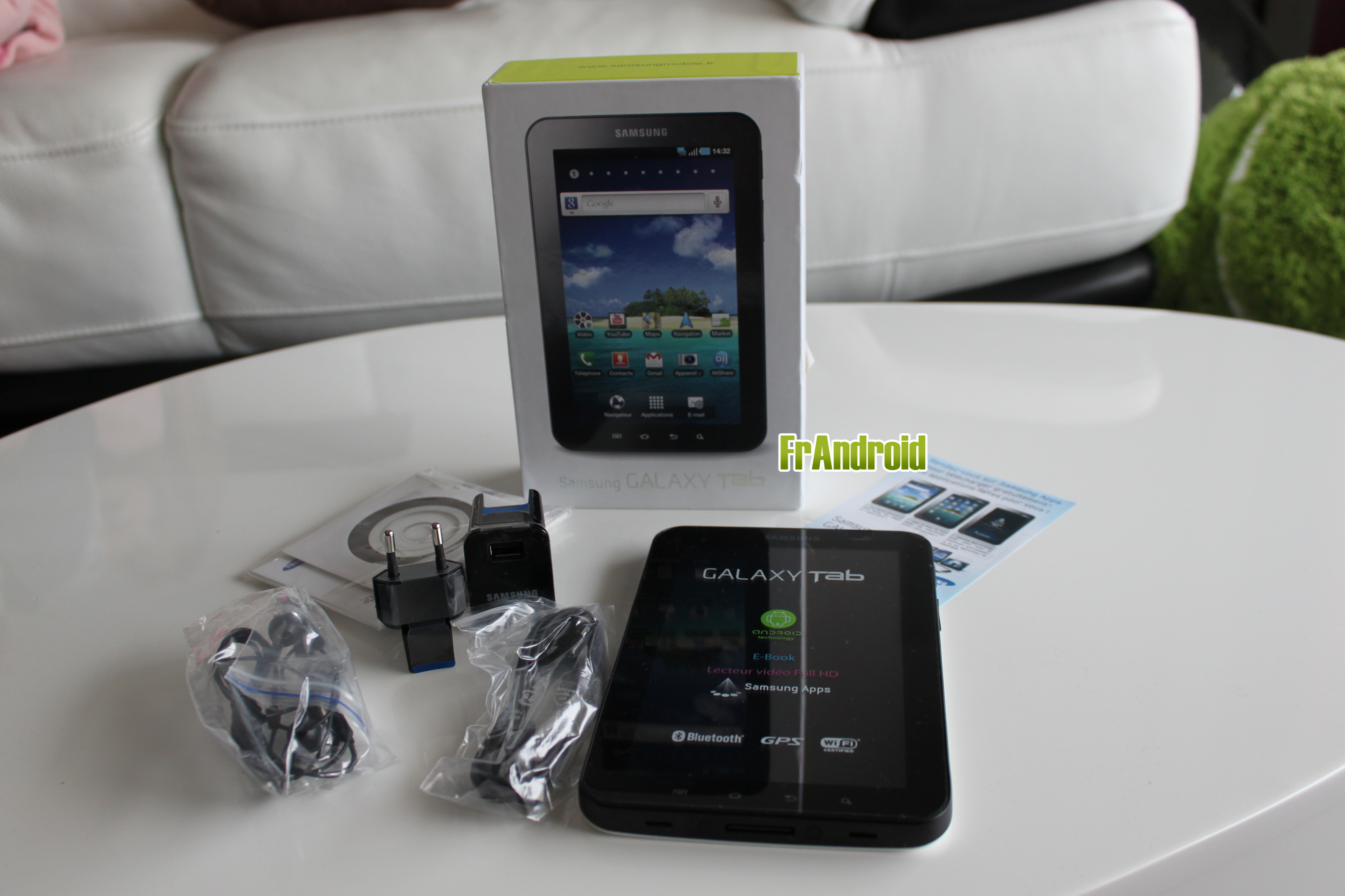 Chargeur voiture allume cigare auto Samsung Galaxy Tab GT P1000