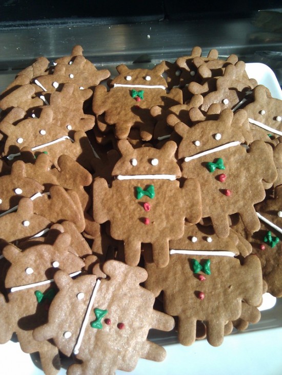 Google montre des biscuits Gingerbread, une sortie bientôt ?