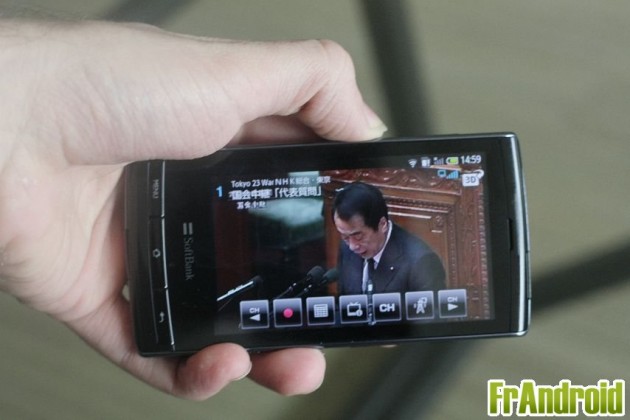 Softbank 003SH par Sharp Smartphone 3d Android