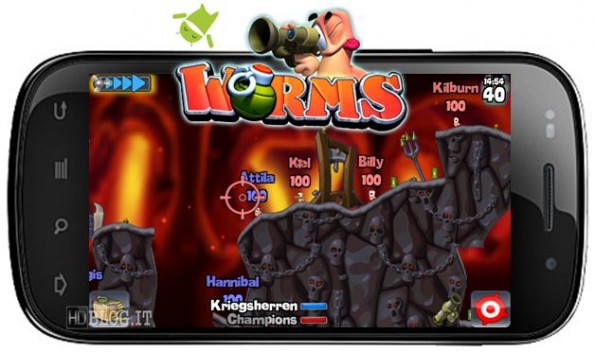 Worms-Android-game