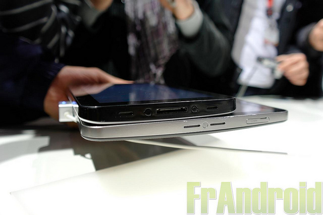Prise en main de la Samsung Galaxy Tab 10.1