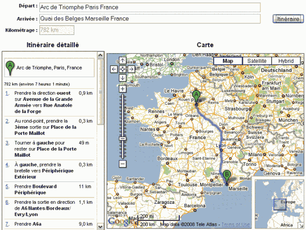 Itineraire-Google-Maps-Demo