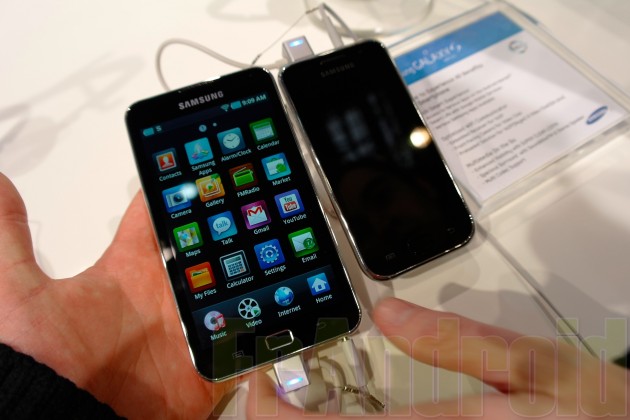 Prise en main des Samsung Galaxy S WiFi 4.0 et 5.0