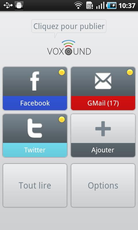 Voxound, écoutez et dictez tous vos messages sur Android !