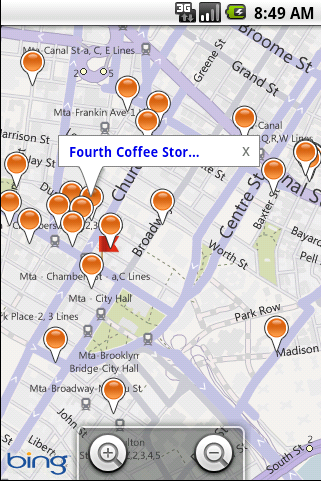 Un SDK pour utiliser Bing Maps sur Android