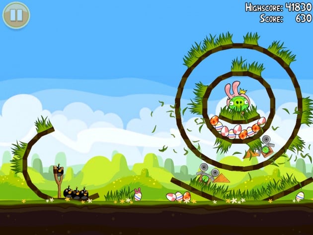 De nouveaux niveaux la semaine prochaine, pour Angry Birds Seasons, pour Pâques