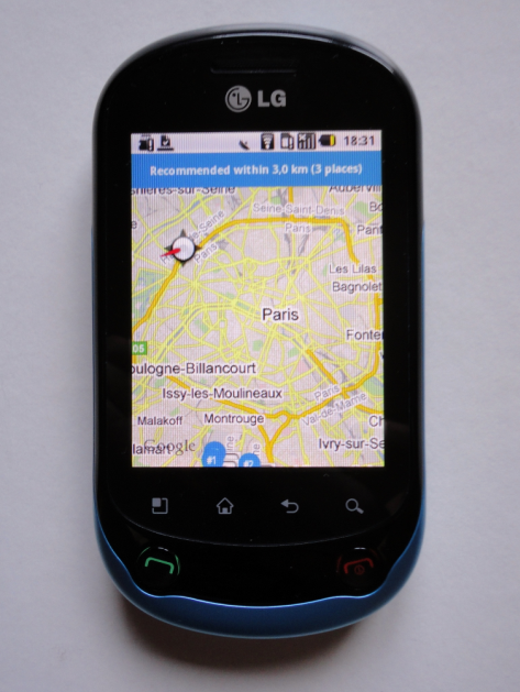LG Optimus Chat : un smartphone d&rsquo;entrée de gamme avec un clavier coulissant