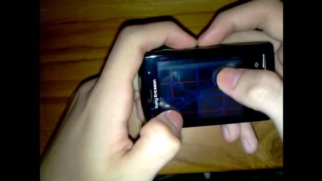 Le Sony Ericsson Xperia X10 mini pro peut avoir le dualtouch officieusement