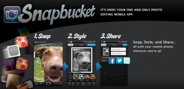 Snapbucket : prenez une photo et appliquez-lui des effets