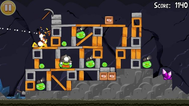 Un nouvel épisode pour Angry Birds : Mine and Dine