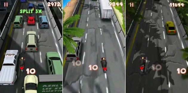 Lane Splitter, un nouveau jeu d&rsquo;arcade 3d gratuit sous Android