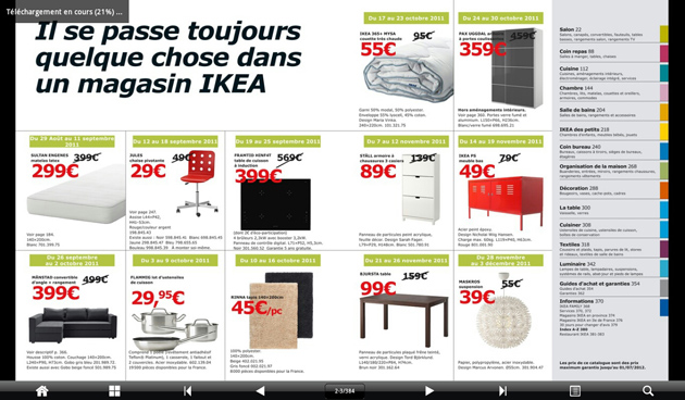 Consultez le catalogue IKEA directement depuis votre terminal Android !