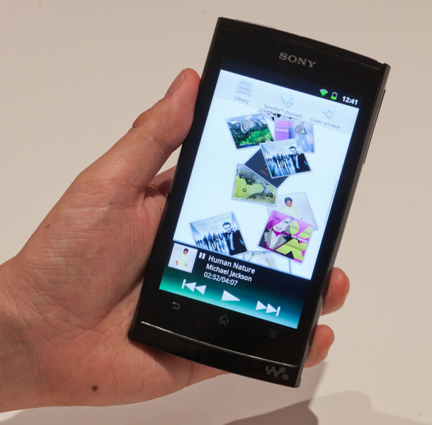 Sony a montré son premier Walkman sous Android