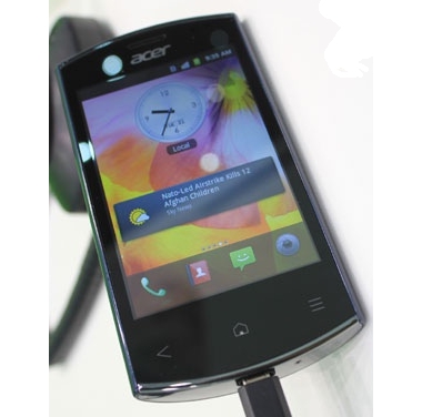 Acer Liquid Express E320 : un nouveau smartphone d&rsquo;entrée de gamme sous Gingerbread