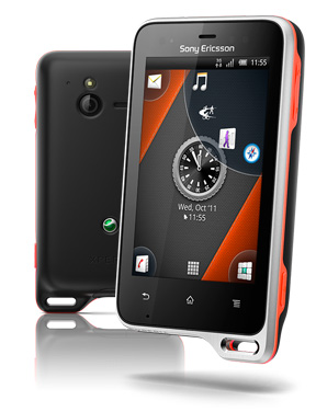 Sony Ericsson Xperia Active, résistant au sable et à l&rsquo;eau