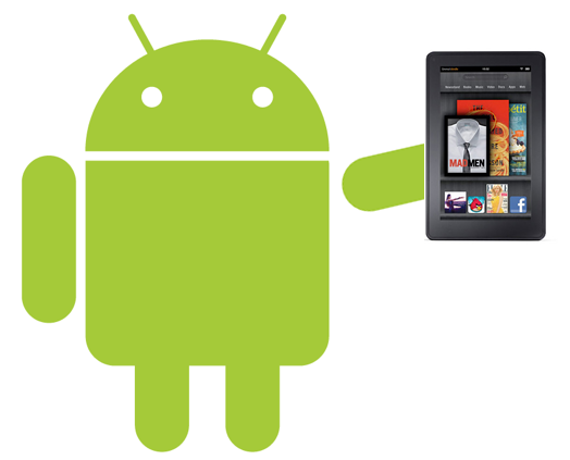 Android-Holding-Kindle-Fire