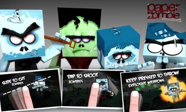 Sélection spéciale jeux gratuits pour Android : Paper Zombie, Sleepy Jack, Shoot the Apple et Frisbee Forever