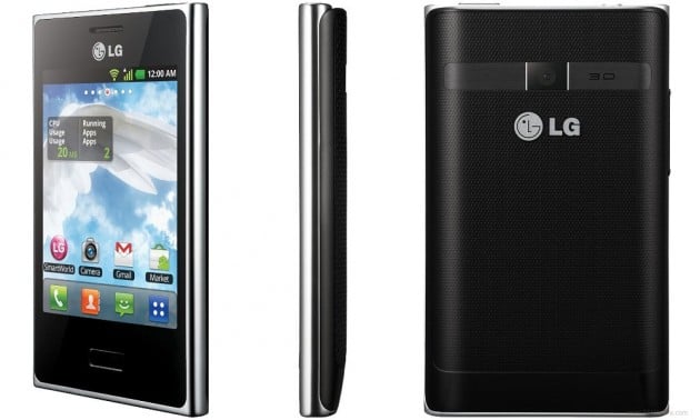 Smartphone Android Optimus L3 E400