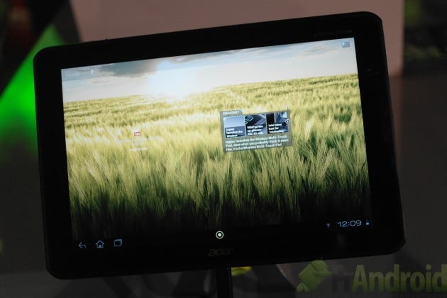 CES 2012 : Découverte de l&rsquo;Acer Iconia Tab A510 avec Nvidia Tegra 3