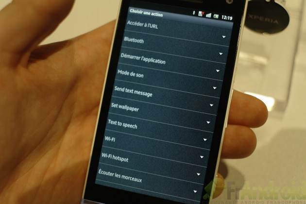 CES 2012 : Présentation de Sony SmartTags, des tags NFC