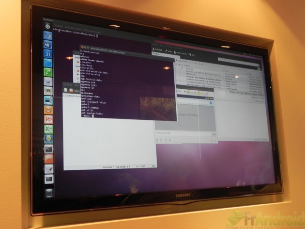 MWC 2012 : Premières impressions d&rsquo;Ubuntu pour Android
