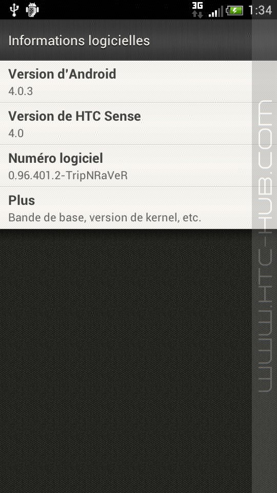 Plus d&rsquo;informations sur le HTC Endeavor aka One X et sur HTC Sense 4.0