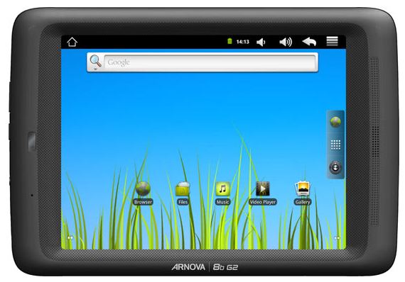 Archos Arnova 8B G2 : un énième tablette low-cost sous Android 2.3
