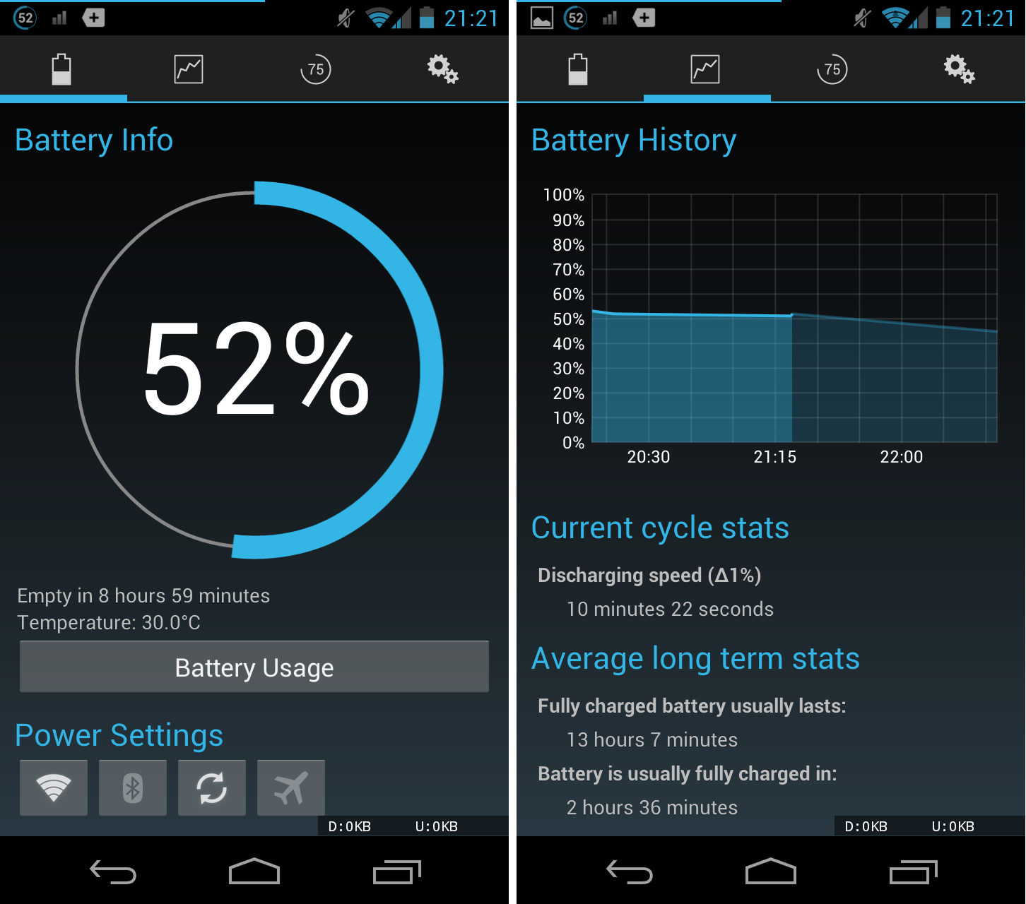 Battery Widget Reborn te ayuda a optimizar la batería de tu Android