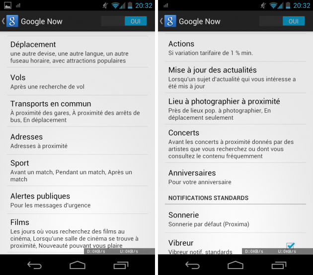 Google Search, une mise à jour à destination d&rsquo;Android 4.1 est disponible