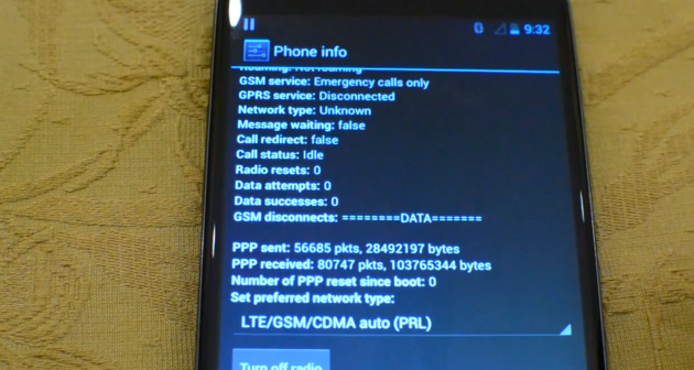 LG Nexus 4 : 4G ?