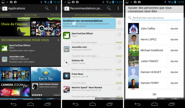 Google Play, la version 3.10.9 est disponible en téléchargement
