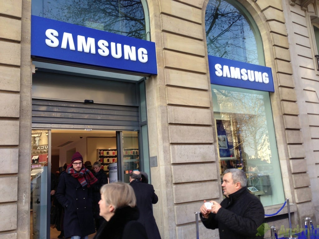 Visite guidée du Samsung Store de Madeleine (Paris) - FrAndroid