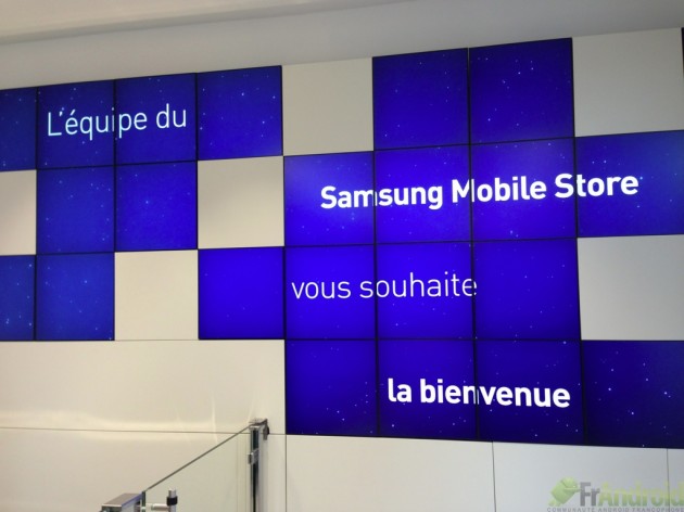 Visite guidée du Samsung Store de Madeleine (Paris)