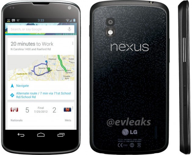 Nexus 4 : Les prix de SFR enfin disponibles