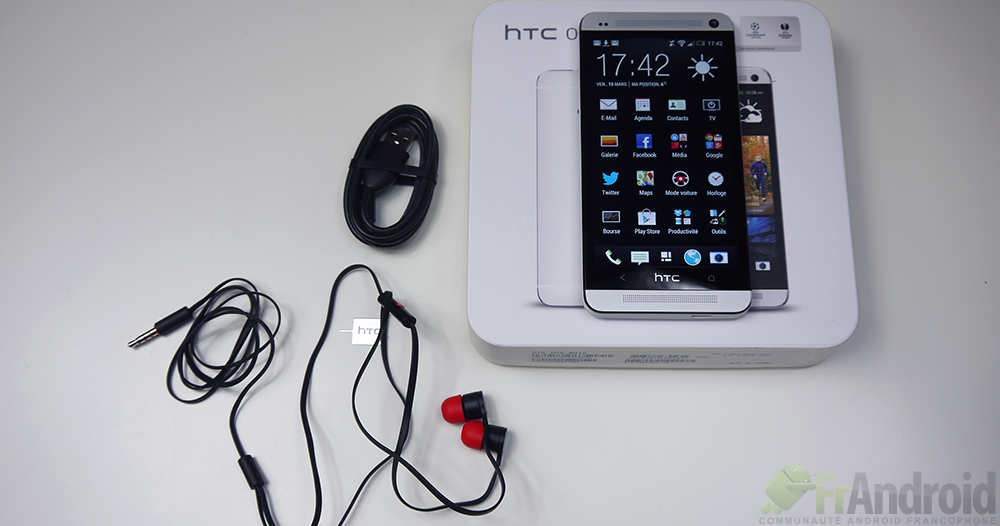 Test HTC-One-Boite