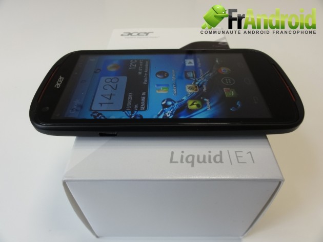 android acer liquid e1 prise en main 4