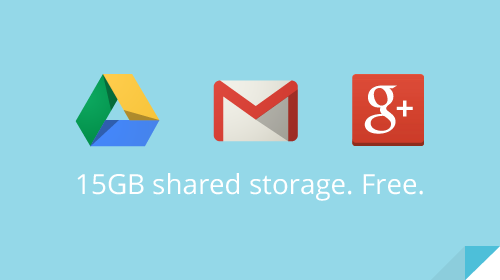google espace de stockage unifiés Shared storage