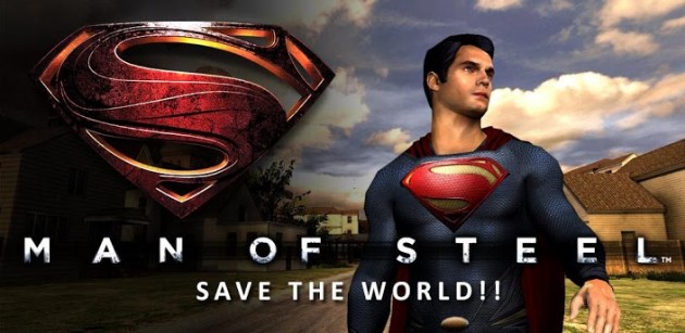 android man of steel superman game