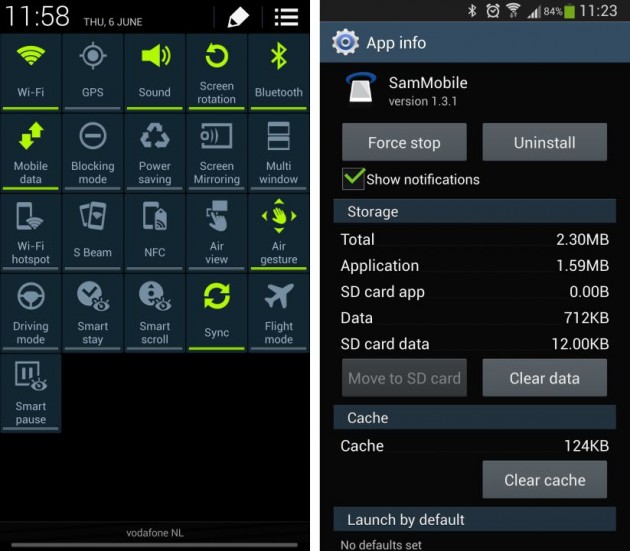 android samsung galaxy s4 app2sd applications carte sd 00