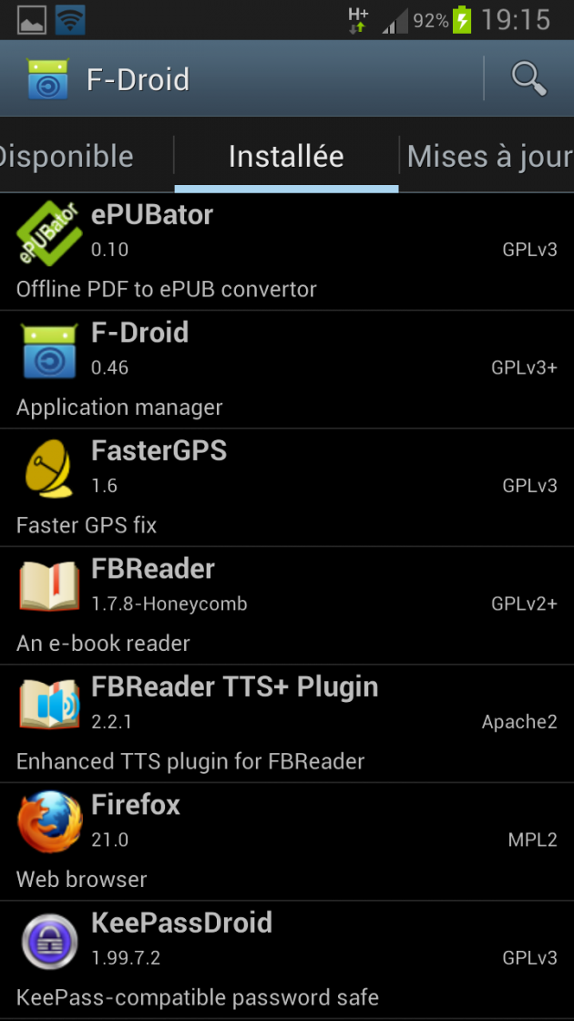 f-droid-applications-installees