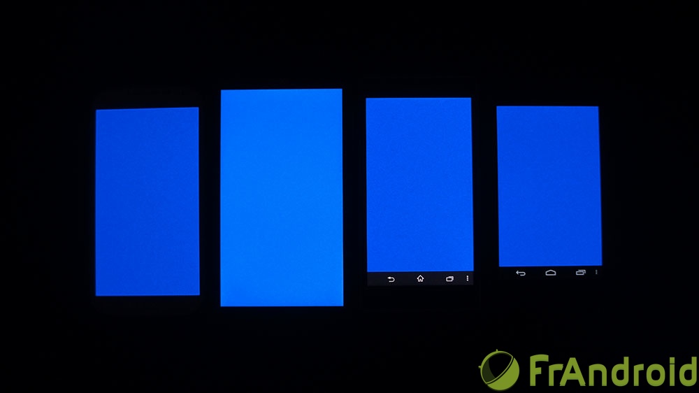 android acer liquid s1 qualité écran bleu