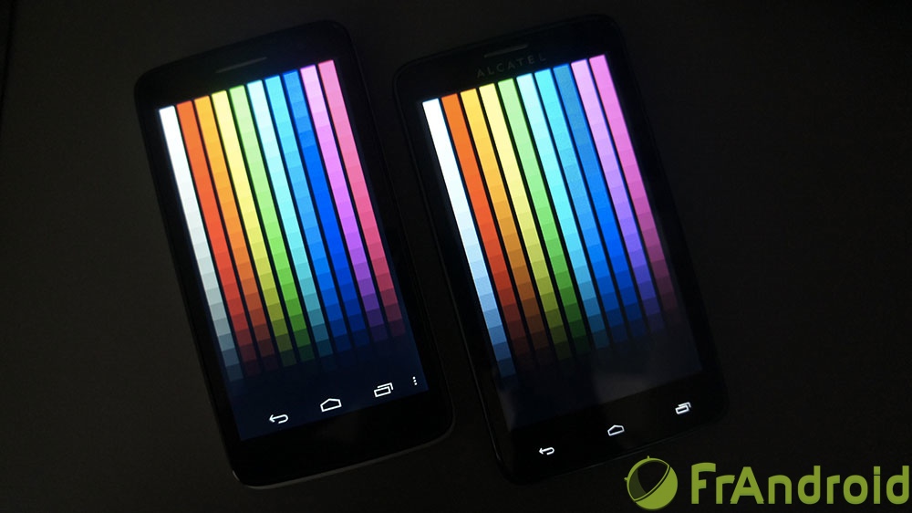 android alcatel one touch scribe hd easy comparatif qualité écran image 6