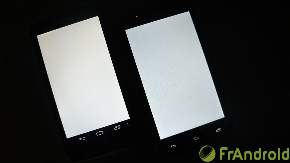 android alcatel one touch scribe hd easy comparatif qualité écran image 1