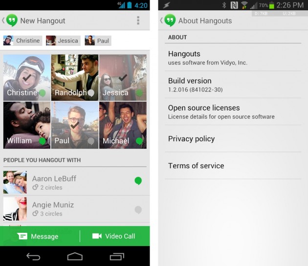 android hangouts 1.2 images 0