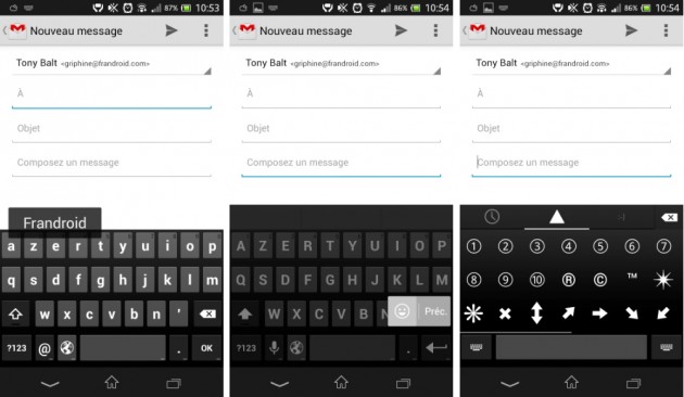 android google keyboard clavier google 2.0.1 images 0