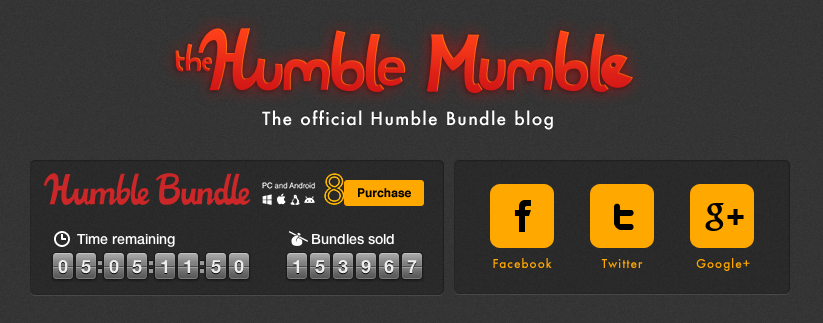humble bundle pc and android 8 christmas noël 00