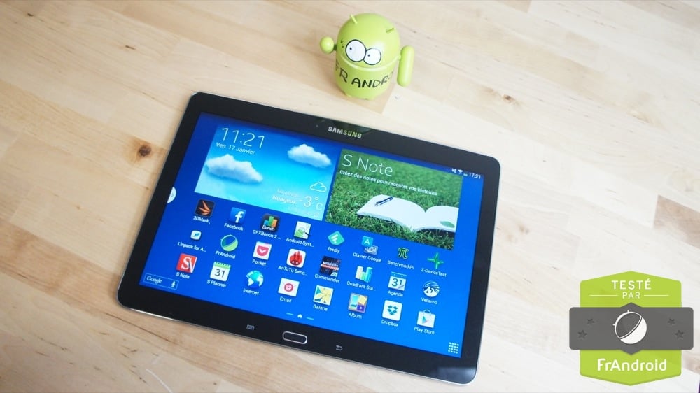 Galaxy Note : tablette Samsung 10 pouces 16 Go Android pas cher