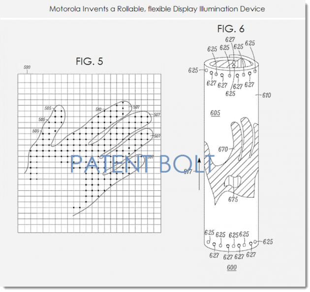 patent-enroulable-flexible-et-c'est-électronique