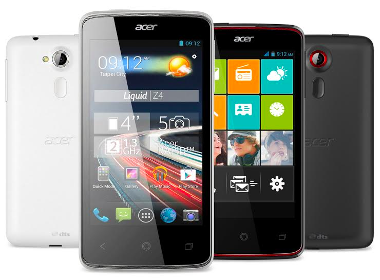 L'Acer Liquid Z4 Duo officialisé à moins de 100 euros ... - 740 x 545 png 288kB