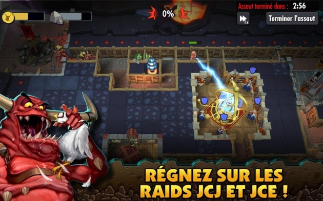 android dungeon keeper micro-paiement paiment in-app free2play pay2win